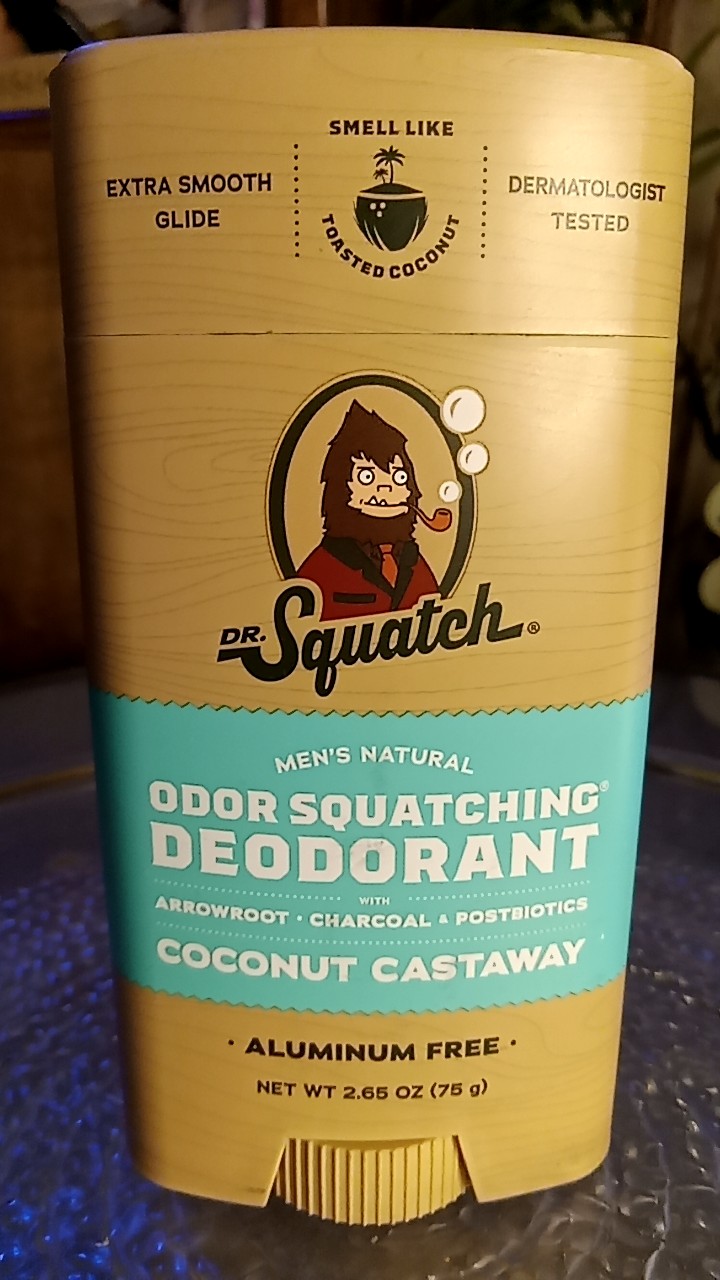 Dr. Squatch Coconut Castaway Deodorant