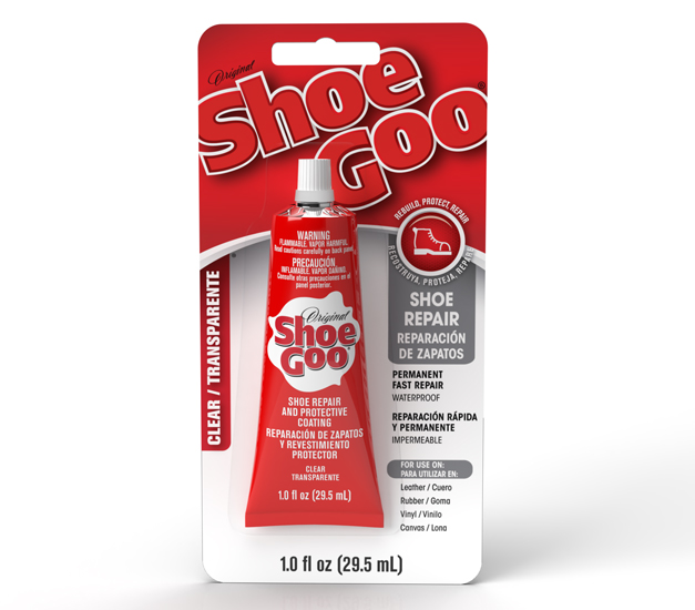 Eclectic 1oz Shoe Goo Glue: Water-Resistant Adhesive for Shoes, Dries Clear, Glue