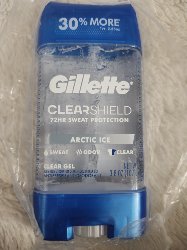 Gillette Clear Gel Antiperspirant Deodorant, Arctic Ice, 3.8 oz - 12 Pack