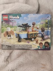 LEGO Friends Mobile Bakery Food Cart Building Toy - Pretend Play Toy Figures & Playsets for Girls & Boys Ages 6+ Years - W/ Accessories & 2 Mini-Dolls - Gift for Birthdays - 42606